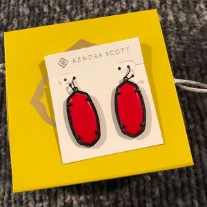 Kendra Scott Elle Red Earrings